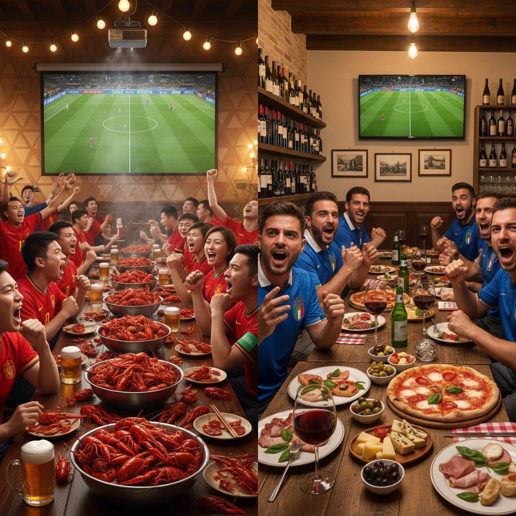 Cina, Italia e i Mondiali 2026 - due modi di viverli da fuori
