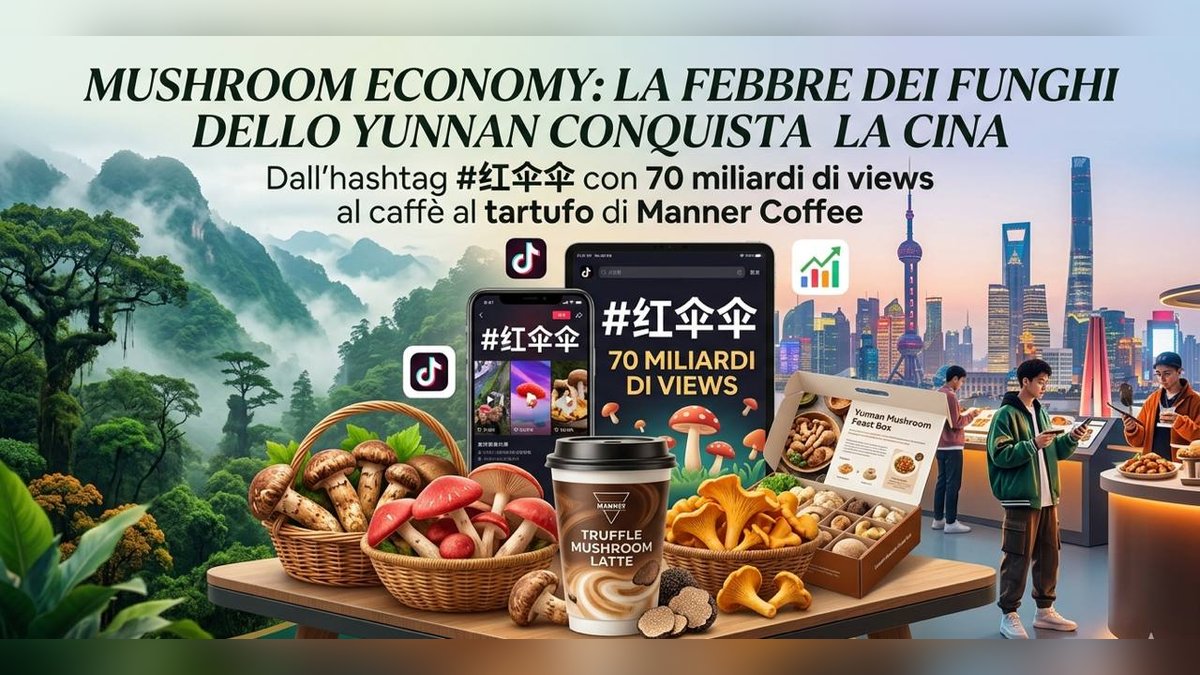 Mushroom Economy: la febbre dei funghi dello Yunnan conquista la Cina