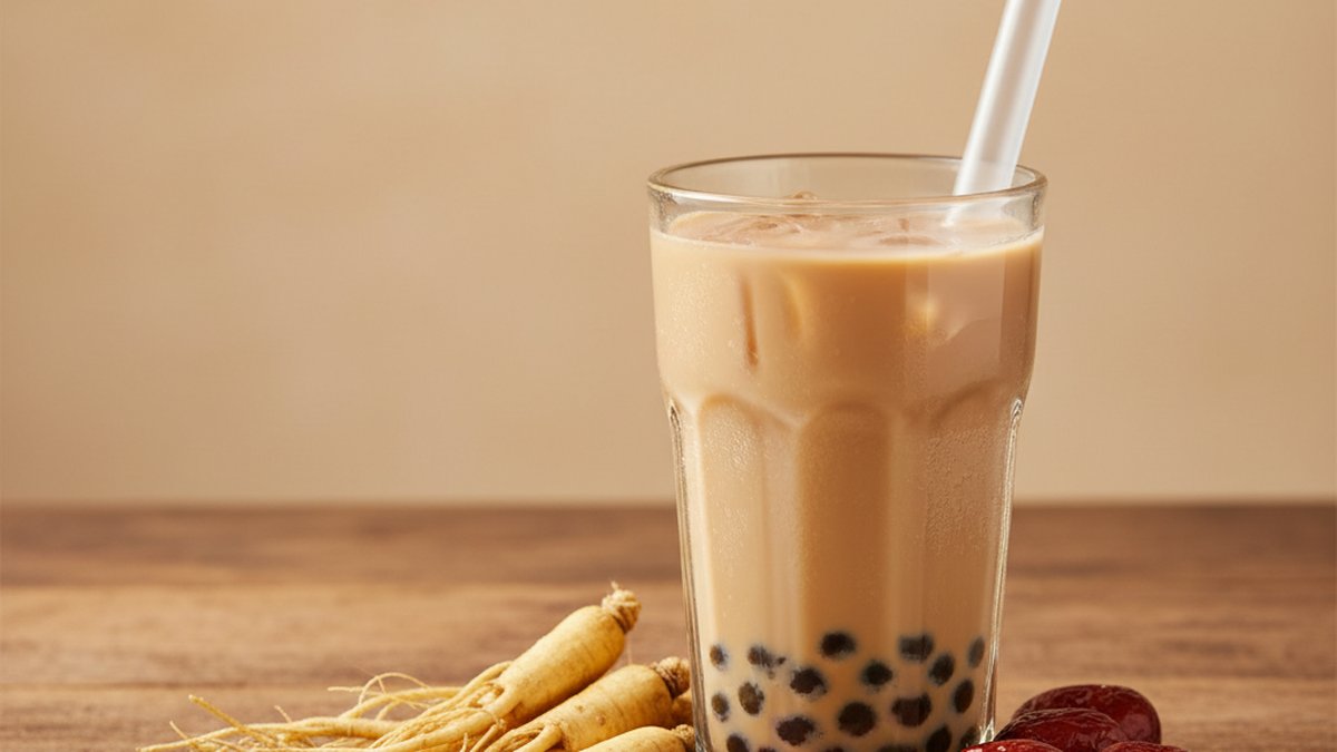 Bubble Tea con Ginseng: quando la medicina tradizionale cinese incontra il gusto