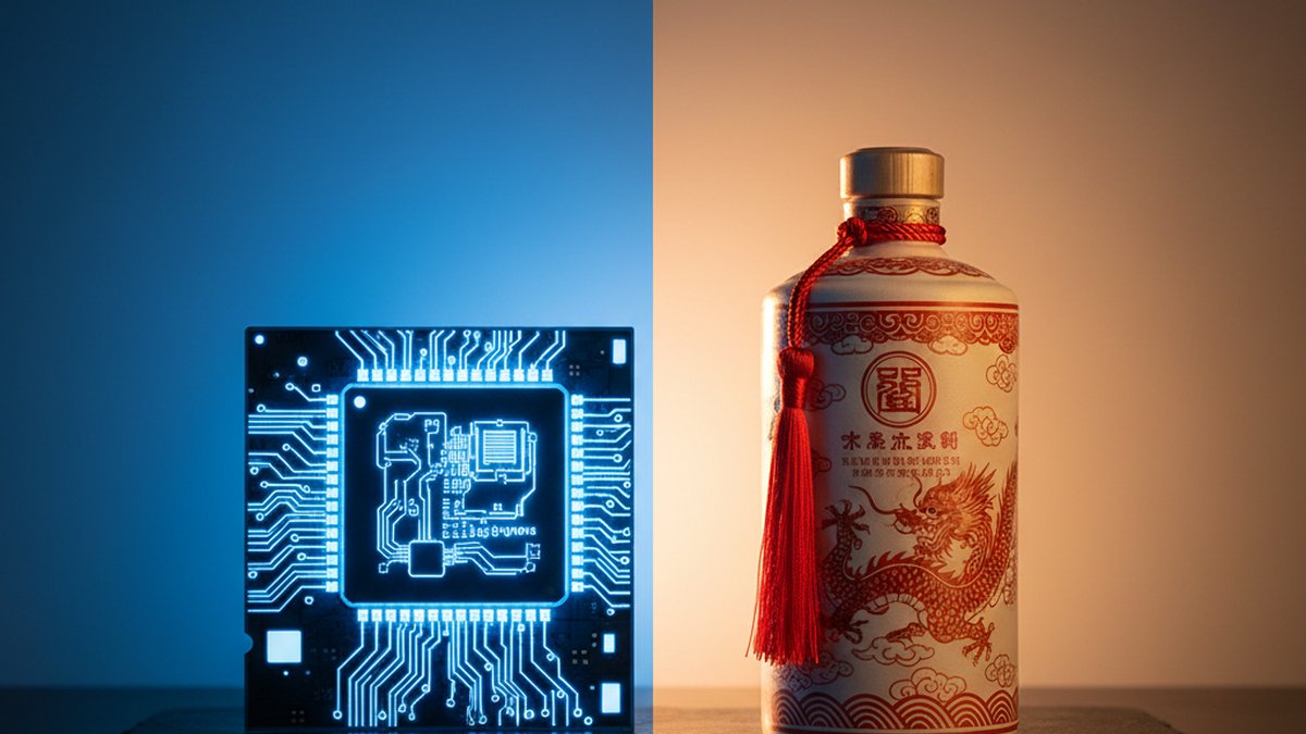 Cambricon batte Moutai — perché in Cina oggi i chip valgono più del liquore