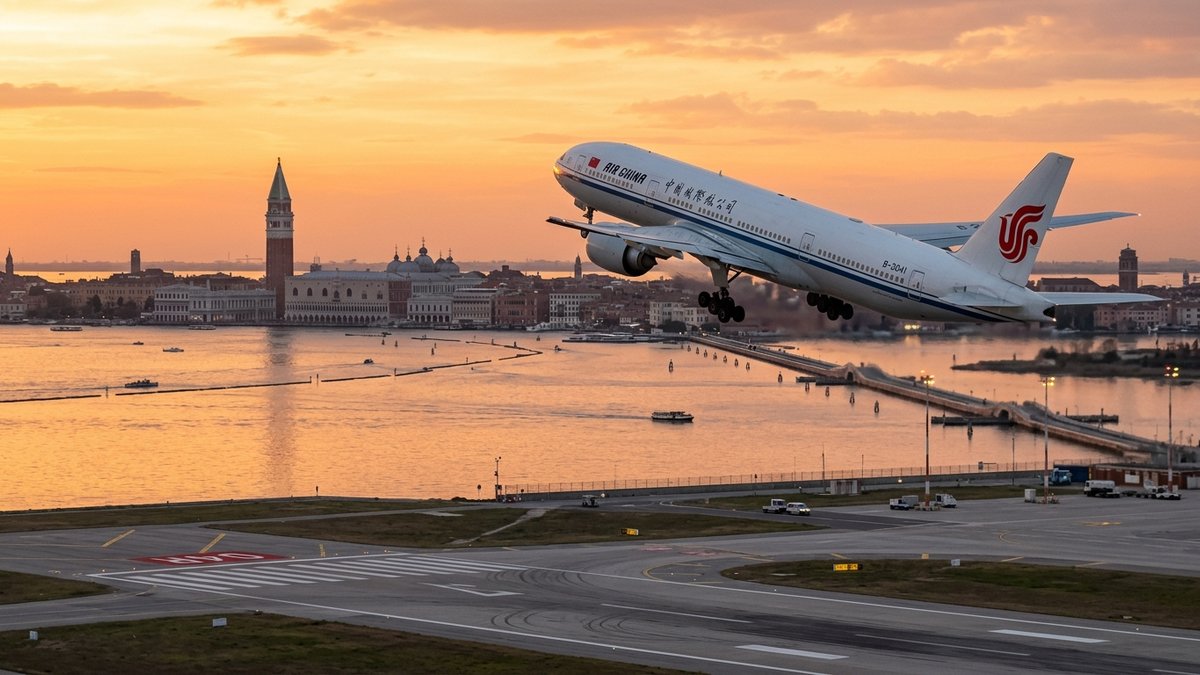 Venezia-Pechino in volo diretto: Air China inaugura la rotta che unisce Marco Polo alla Città Proibita