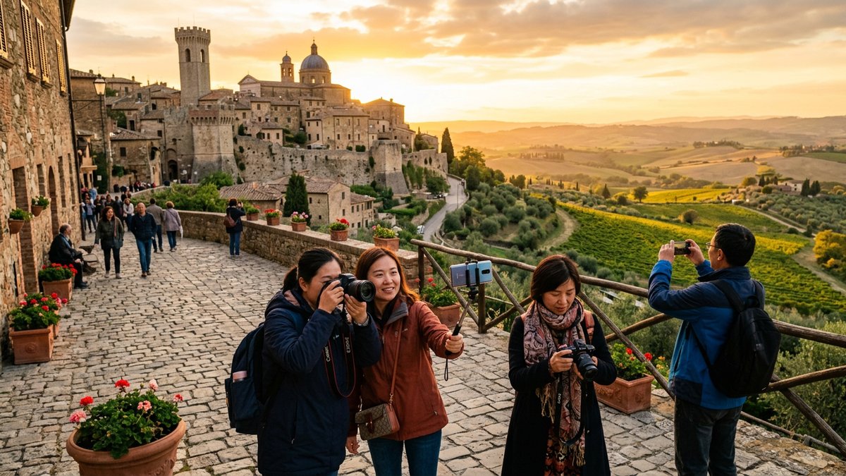 Addio Milano-Roma-Firenze: i turisti cinesi scoprono i borghi e lo slow tourism italiano