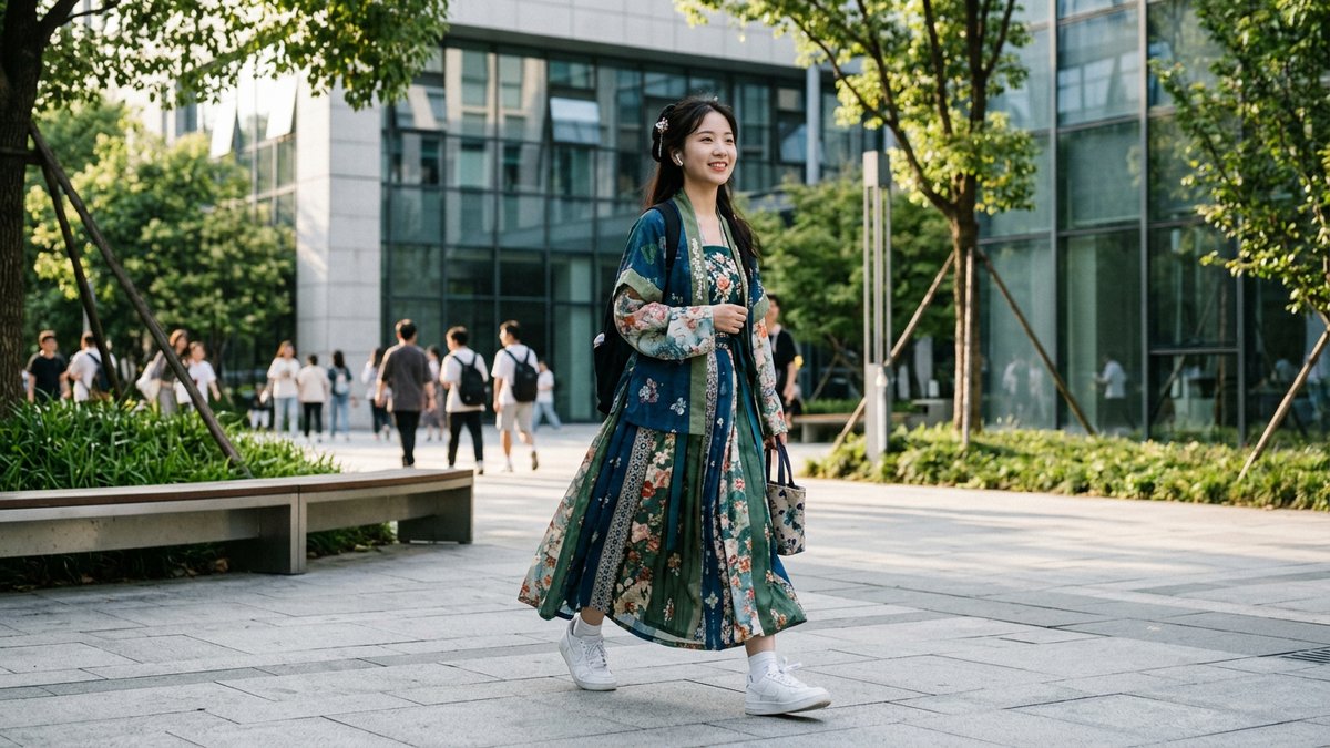 Hanfu 2.0: la Gen Z cinese indossa la tradizione con sneaker e denim